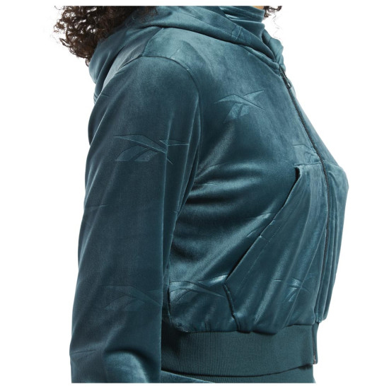 Reebok Γυναικεία ζακέτα CL Energy Q4 Velour FZ Reebok Γυναικεία ζακέτα CL Energy Q4 Velour FZ